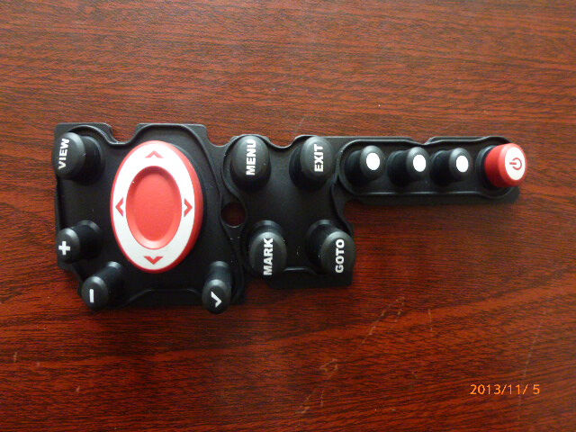 High Sensivity Control Overlay Silicone Rubber Button Keypad Keyboard