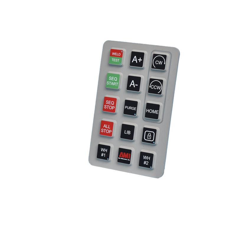 High Sensivity Black Silicone Rubber Keypad Switch Panel Button