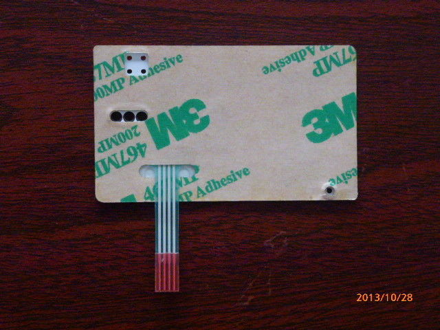 Graphic Membrane Overlay Keypads For Control Board , 250V DC Insulation Resistance