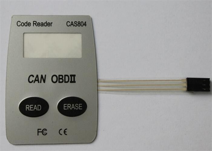 Metal Dome Flexible Membrane Switch Touch Panel For Medical Equipment